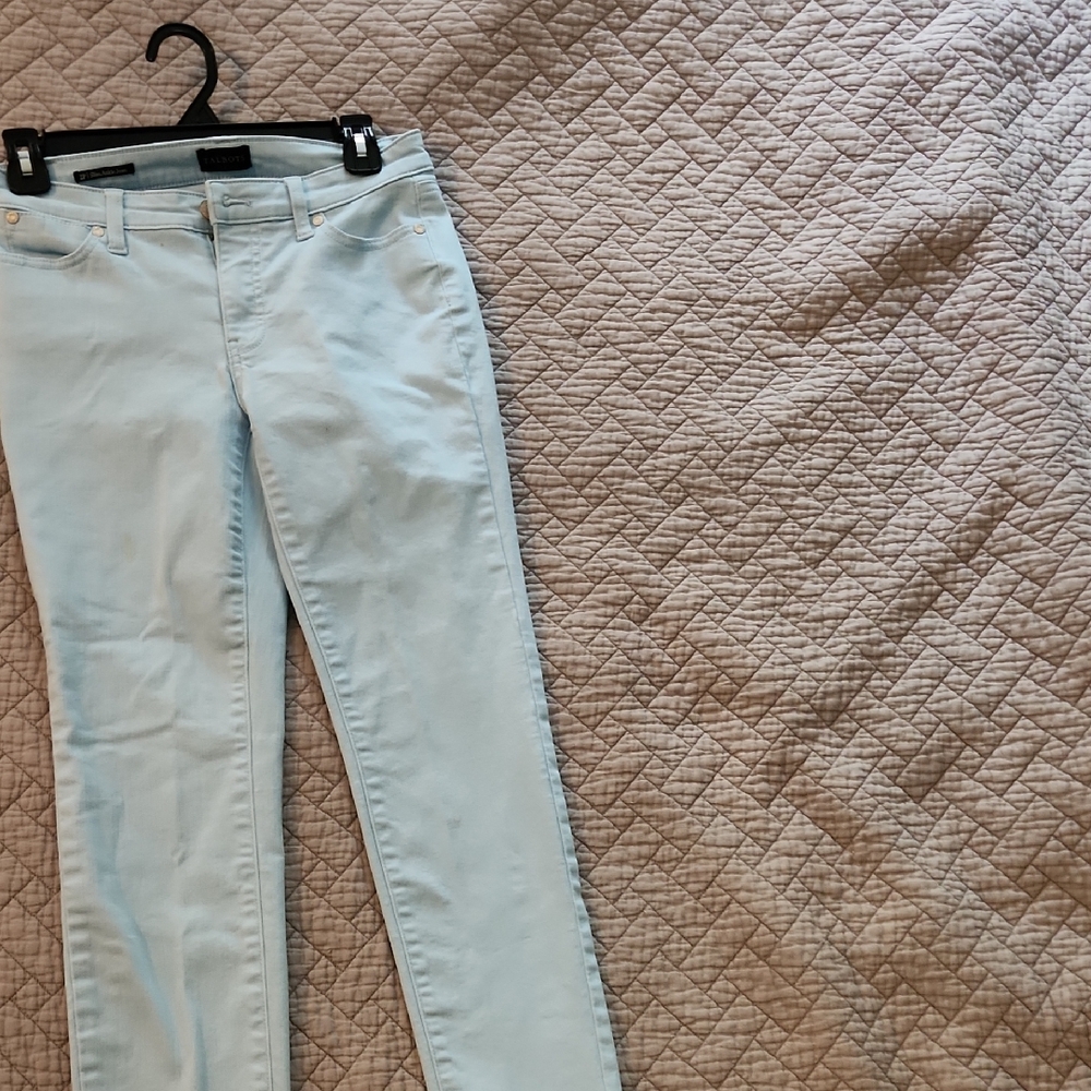 Talbots Sky Blue Slim Ankle Jeans